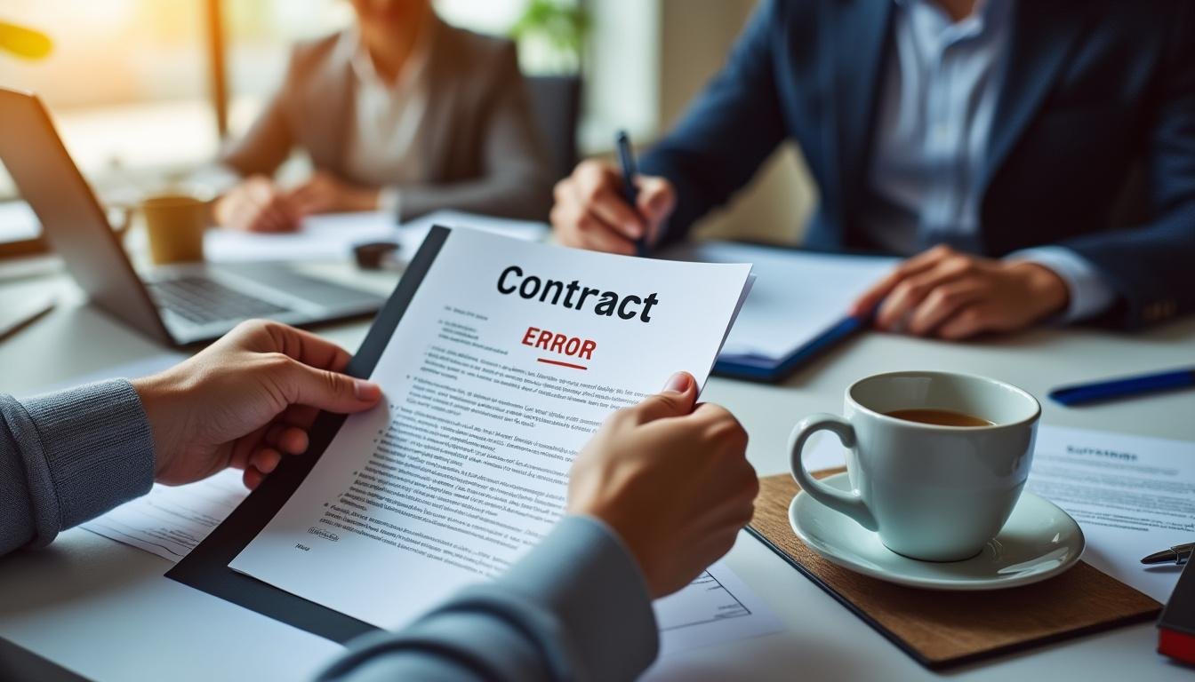 découvrez comment corriger rapidement et efficacement une erreur sur un contrat de travail signé grâce à nos conseils pratiques et solutions adaptées.