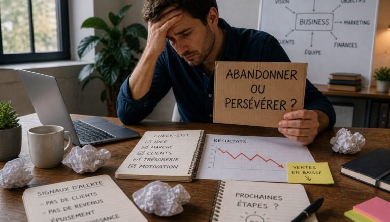Quand et comment abandonner un business qui ne fonctionne plus