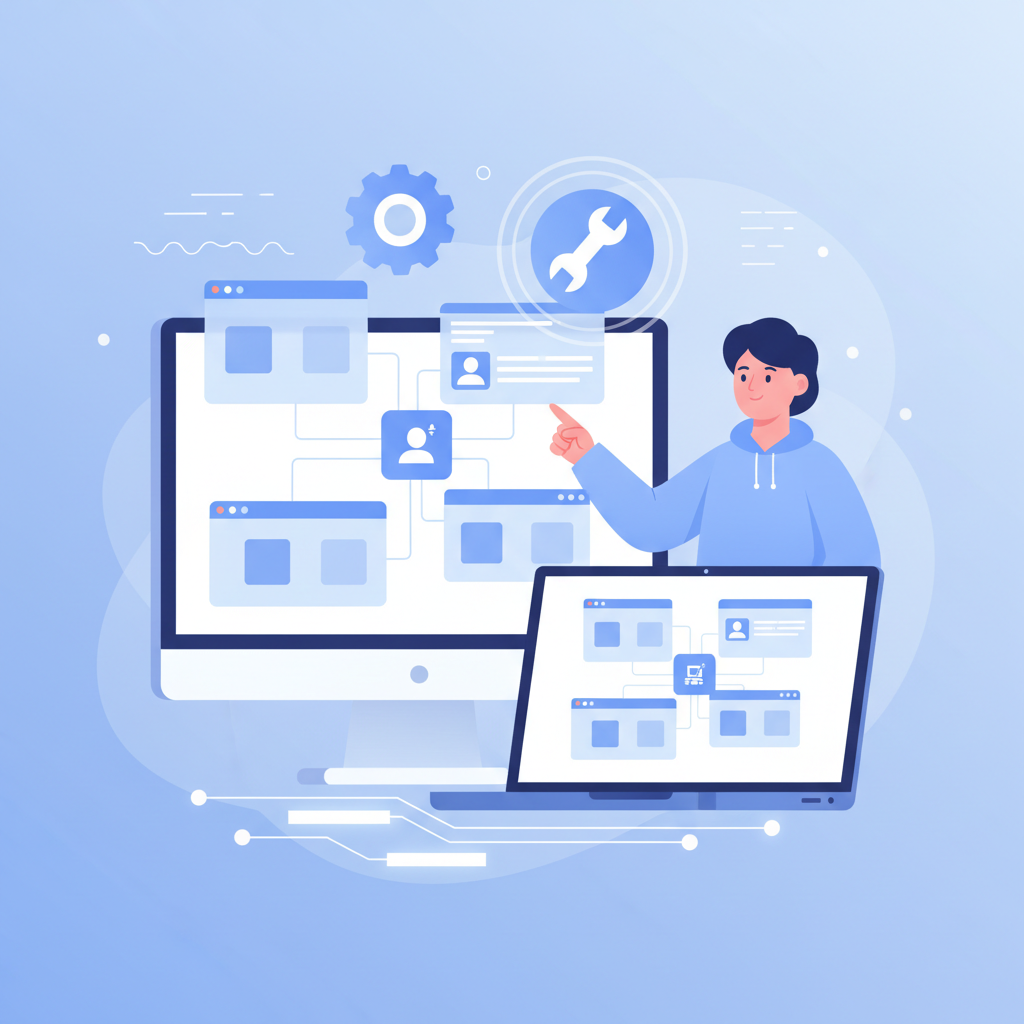 desktop window manager illustration
