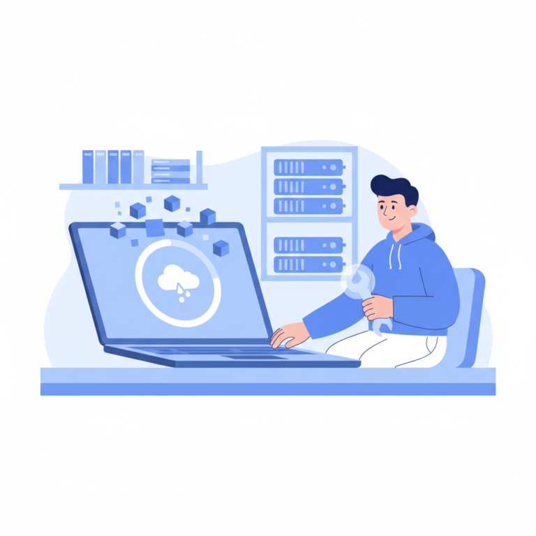 espace de stockage gmail plein illustration